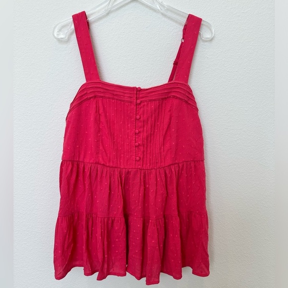 torrid Tops - Torrid Pink Babydoll Tank Size 0 (12 or L)
